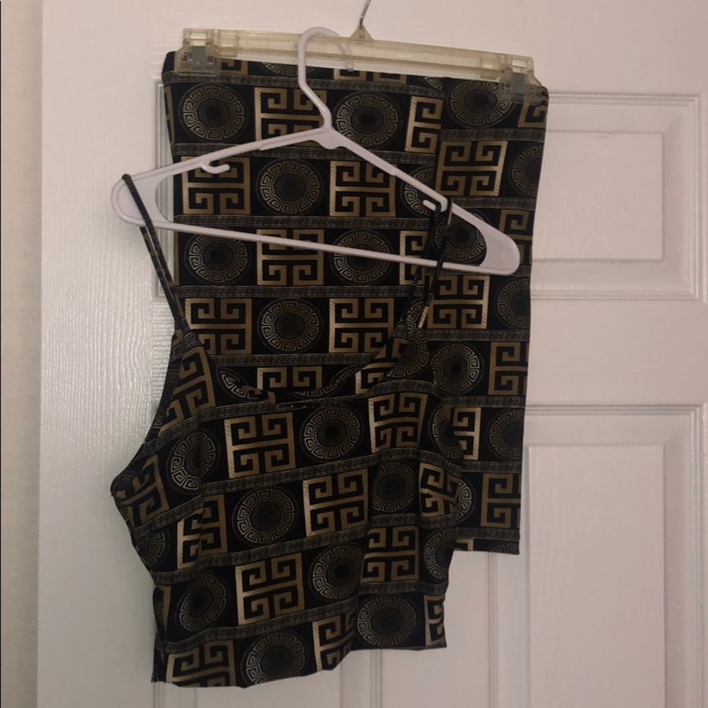 Matching Top & Skirt Set